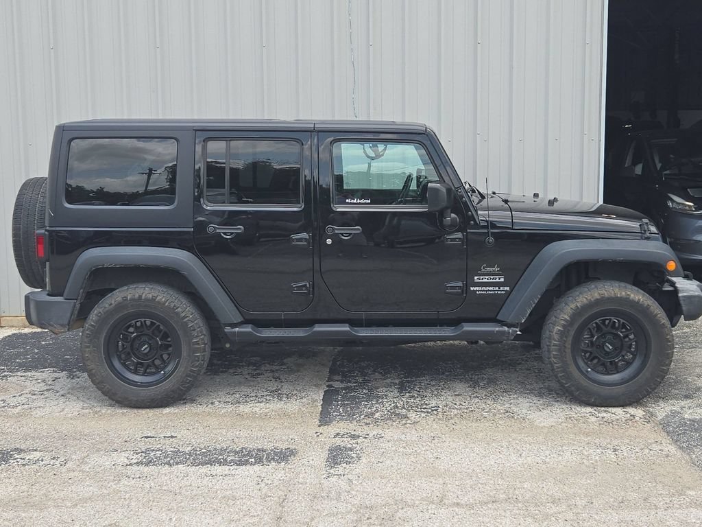 Used 2017 Jeep Wrangler Unlimited Sport S with VIN 1C4BJWDG0HL534707 for sale in San Marcos, TX