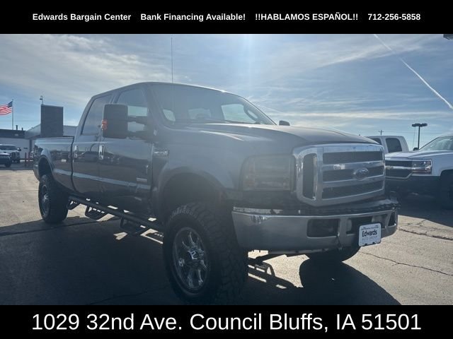 Used 2005 Ford F-350 Super Duty Lariat with VIN 1FTWW31PX5EB05466 for sale in Council Bluffs, IA