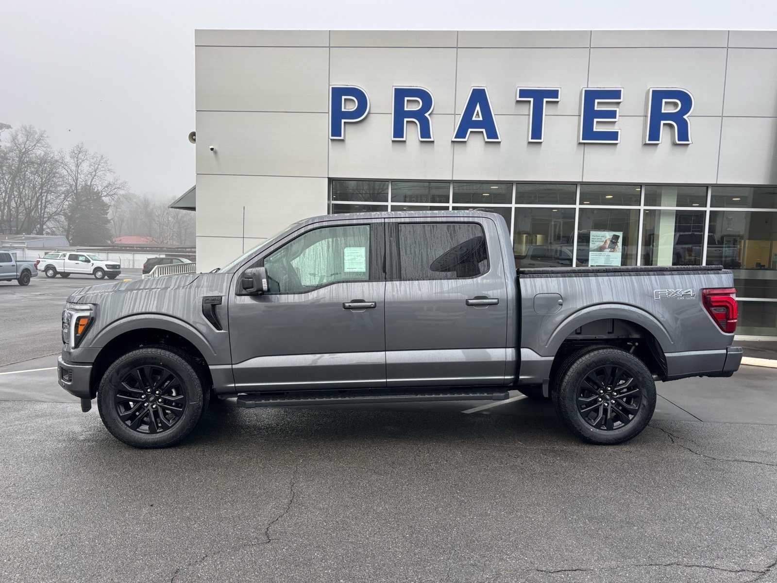 New 2026 Carbonized Gray Metallic Ford Lariat® image 3