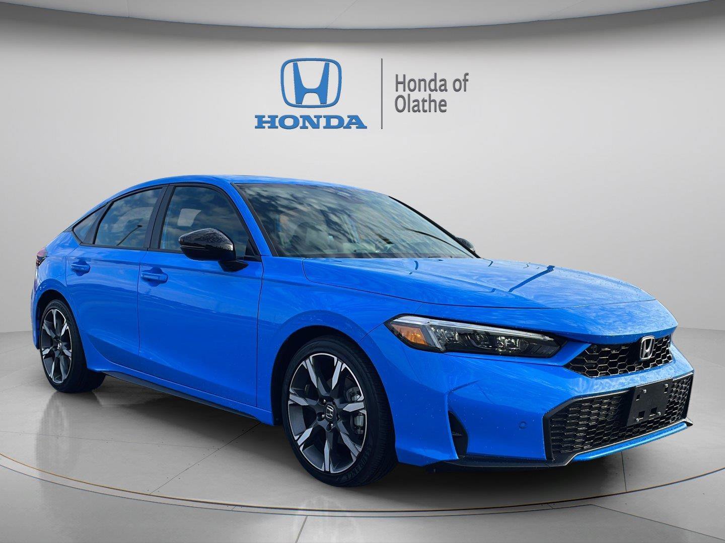 Certified Used 2025 Boost Blue Pearl Honda Sport Touring Hybrid image 12
