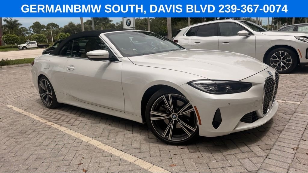 Certified Used 2024 White Metallic BMW 430i image 9