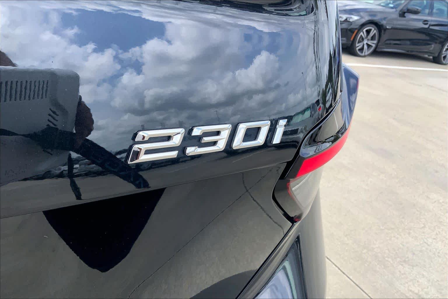 Used 2025 Black Sapphire Metallic BMW 230i image 8
