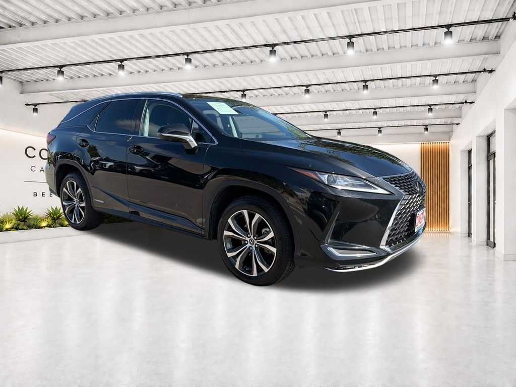 Used 2021 Black Lexus 450hL image 1