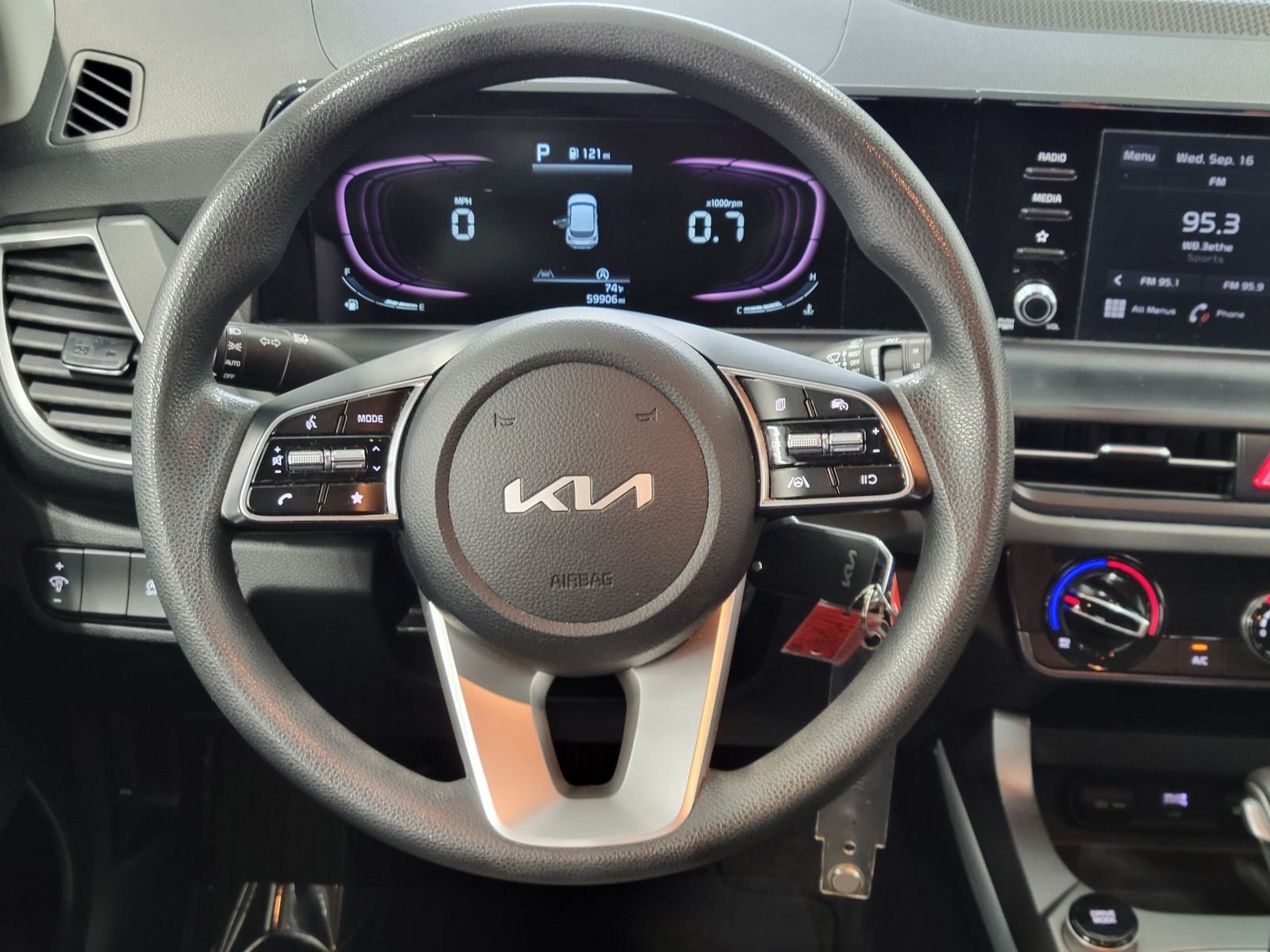 Certified Used 2024 Blue Kia LX image 26