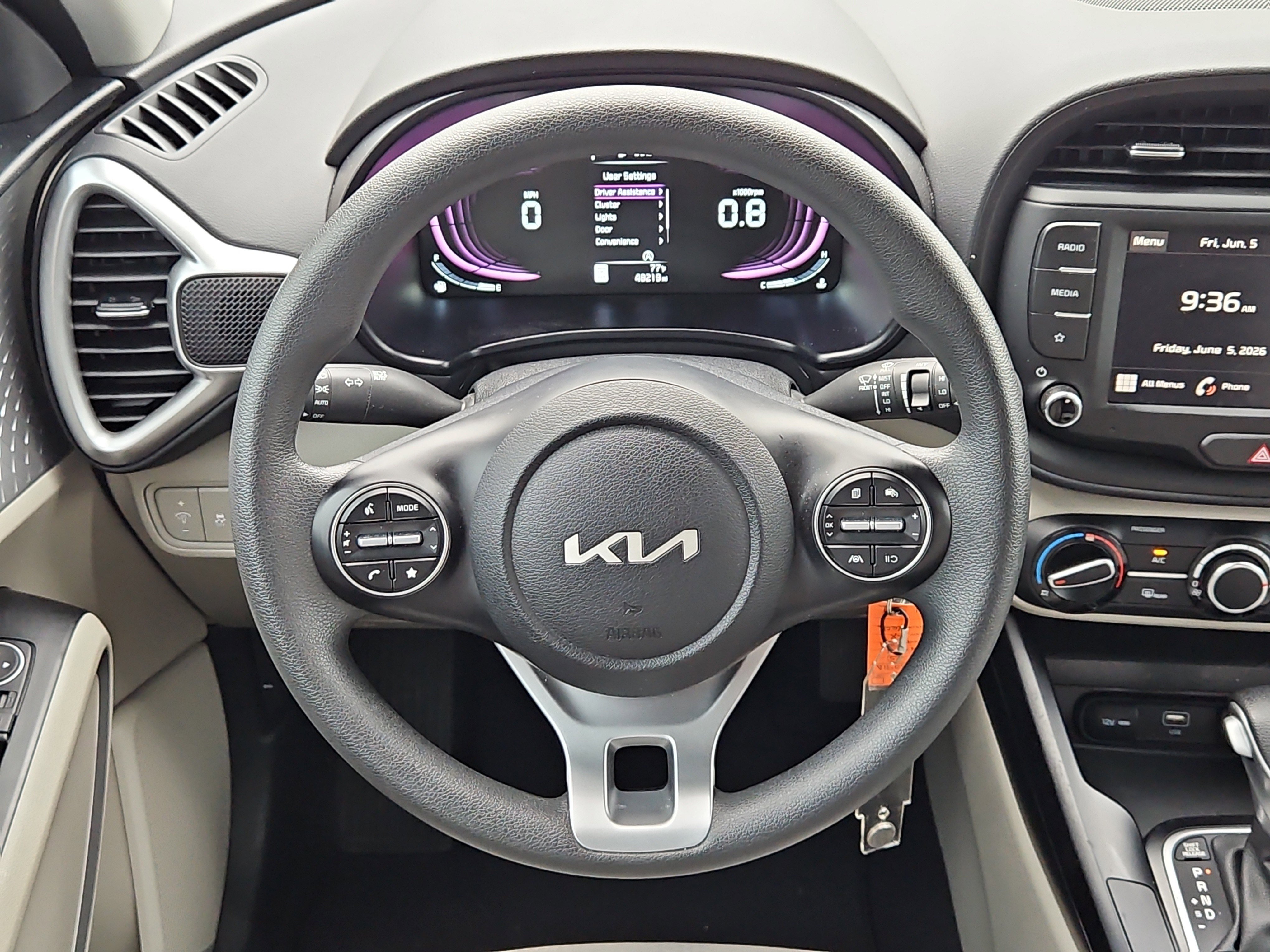 Certified Used 2025 Fusion Black Kia LX image 23