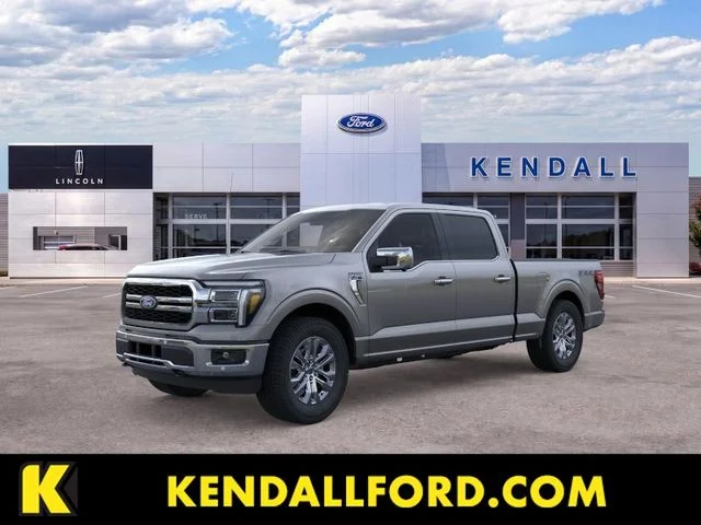 New 2026 Gray Metallic Ford Lariat image 1