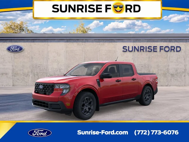New 2026 Red Ford XLT image 1