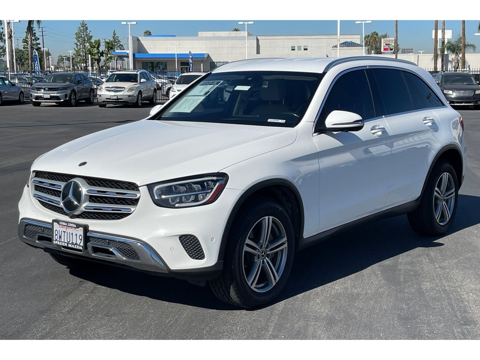 Used 2021 Mercedes-Benz GLC GLC300 with VIN W1N0G8DB3MV267186 for sale in Loma Linda, CA