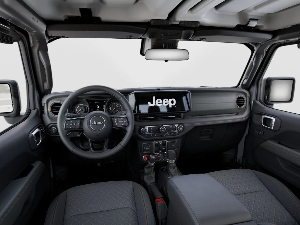New 2026 Bright White Clear-Coat Exterior Paint Jeep Mojave image 16