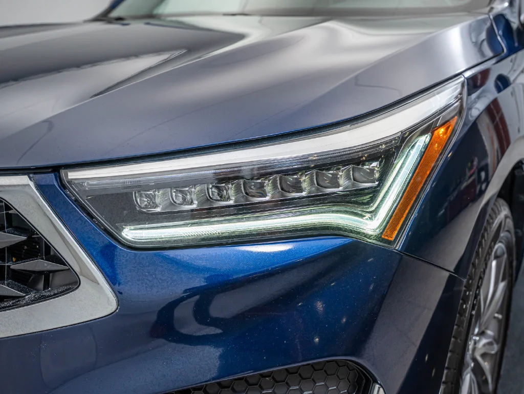 Used 2020 Fathom Blue Pearl Acura Technology Package image 15