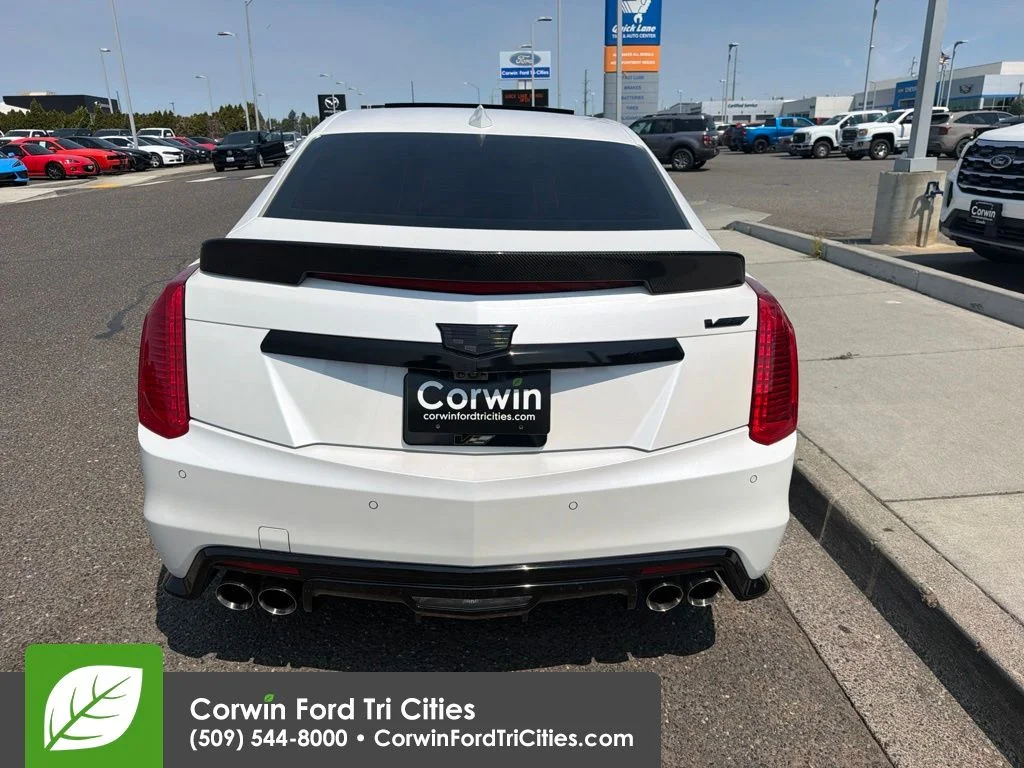 Used 2017 Crystal White Cadillac Base image 12