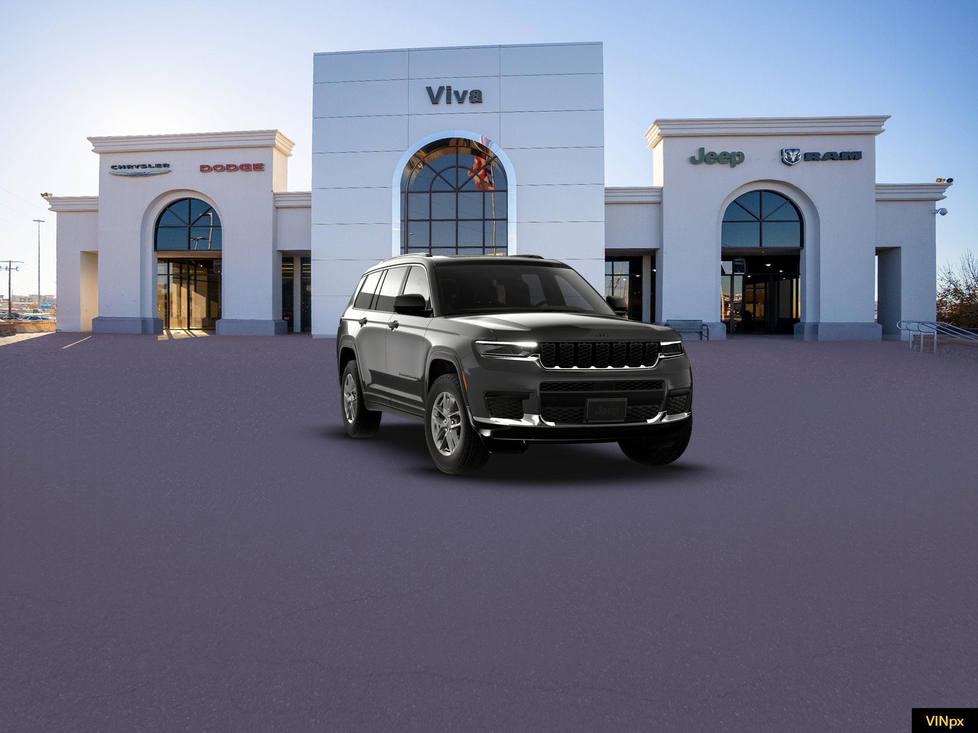 New 2026 Baltic Gray Metallic Clear-Coat Exterior Paint Jeep Laredo X image 16