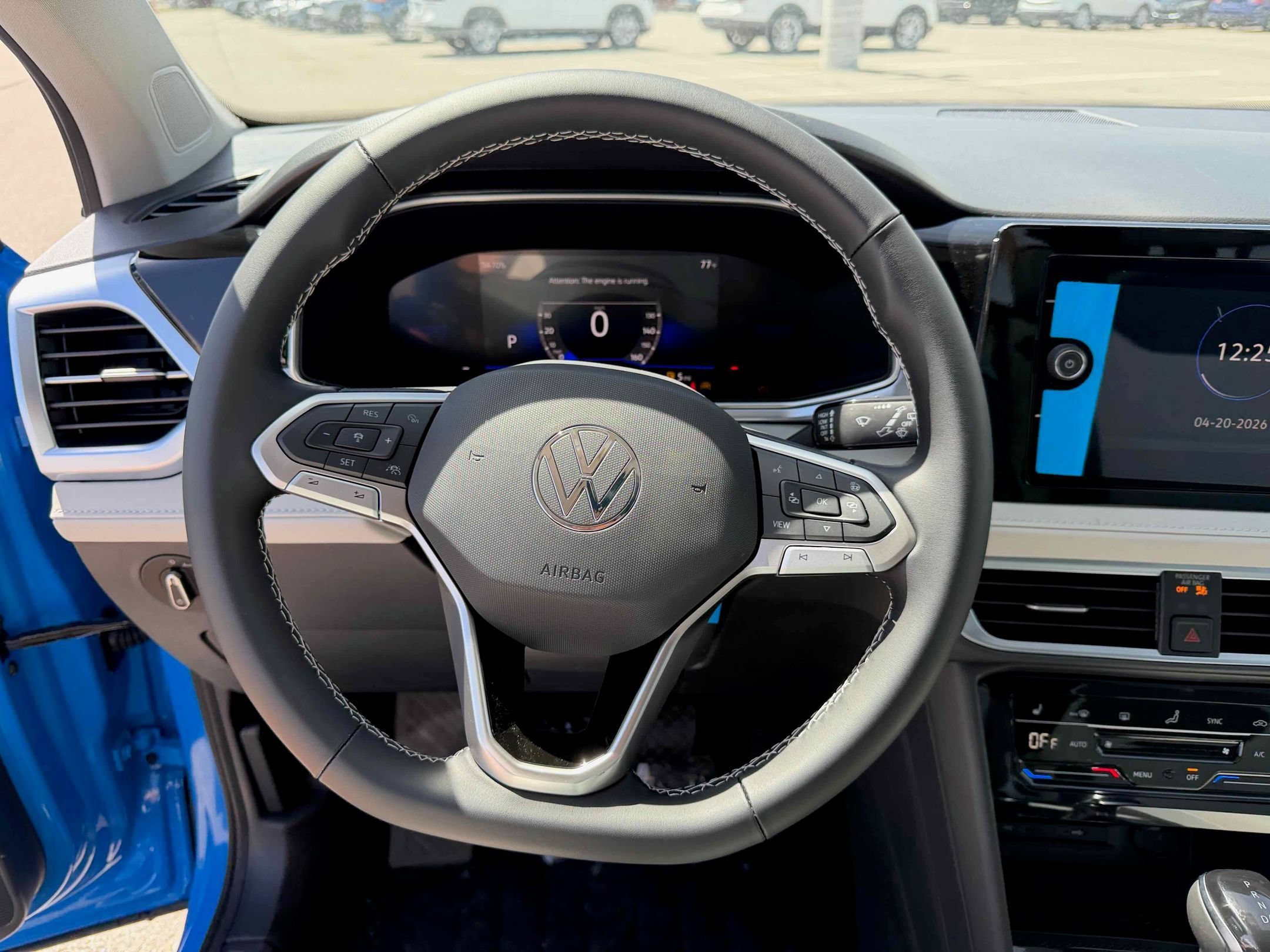 New 2026 Blue Volkswagen SE image 3