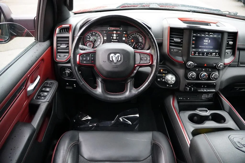 Certified Used 2019 Flame Red Clearcoat Ram Rebel image 19