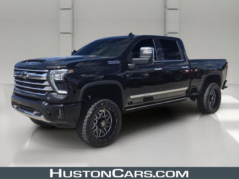 Used 2025 Black CHEVROLET 4WD CREW CAB 159" HIGH COUNTRY image 1