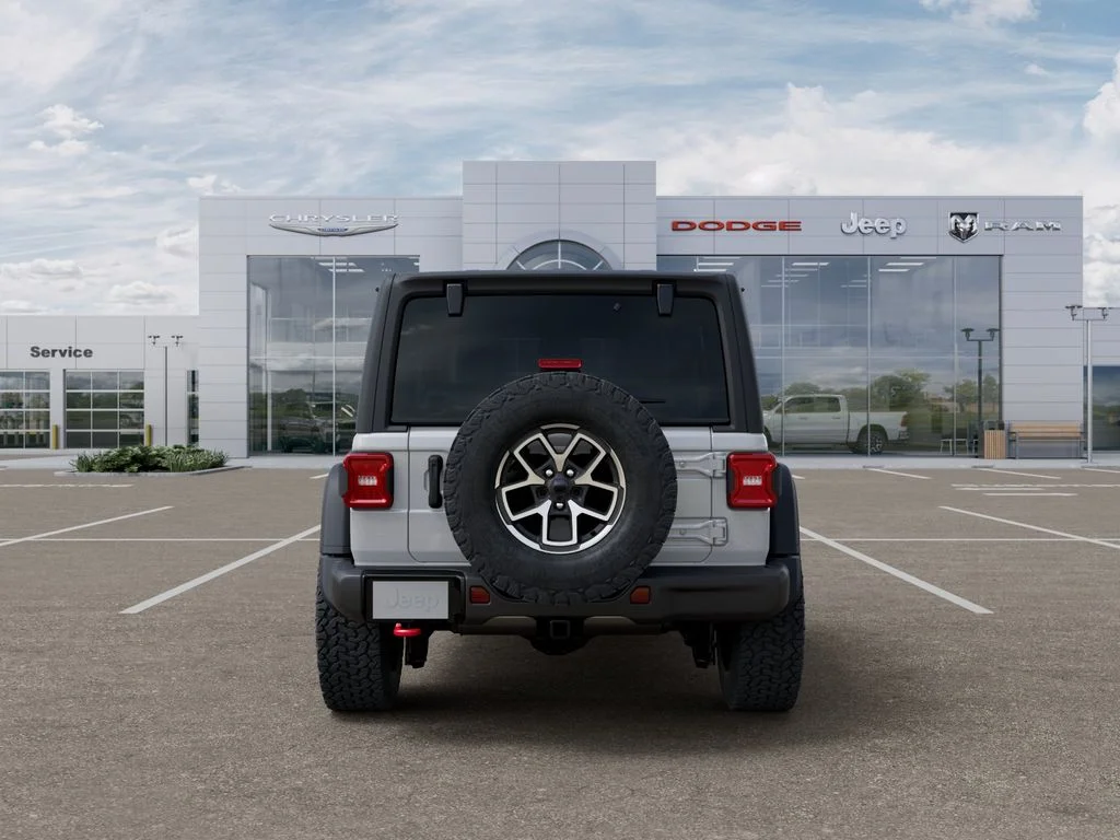 New 2026 Bright White Clear-Coat Exterior Paint Jeep Rubicon image 8