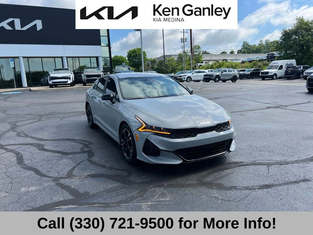 Certified Used 2023 Gray Kia GT-Line image 4