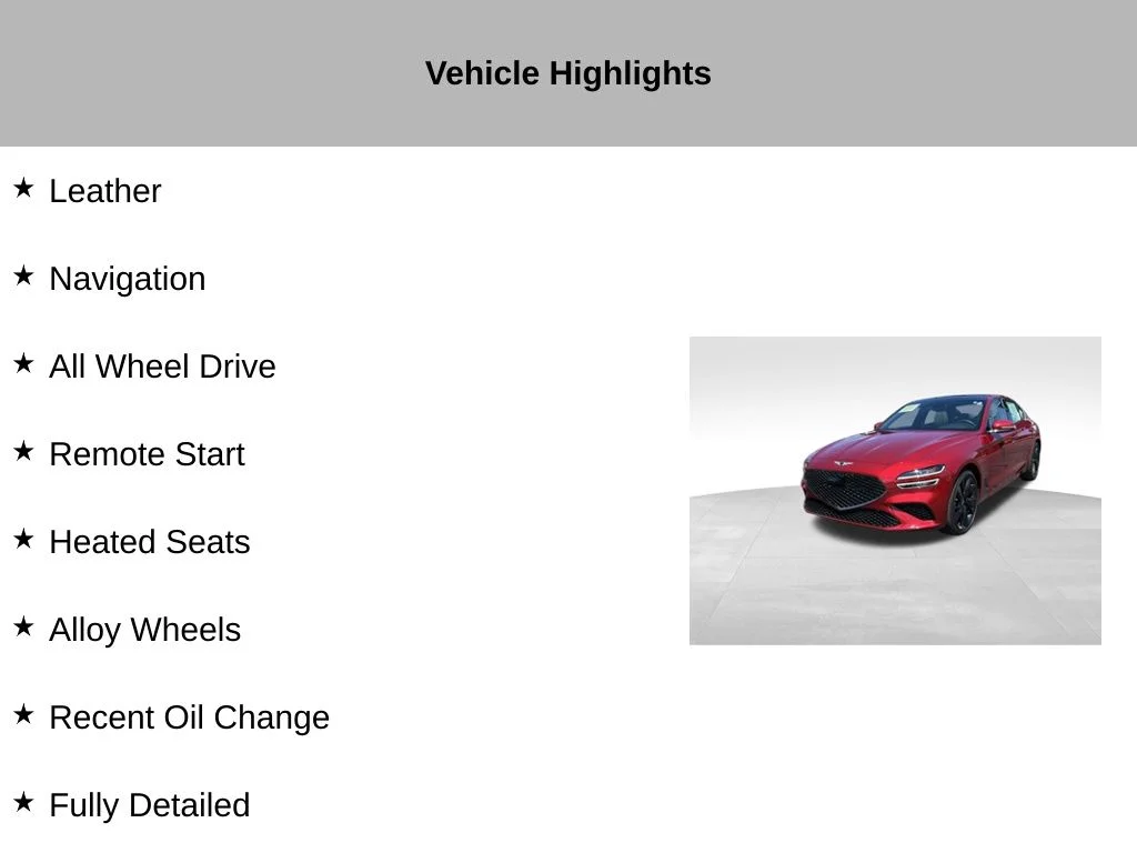 2023 GENESIS G70 Standard - Photo 9