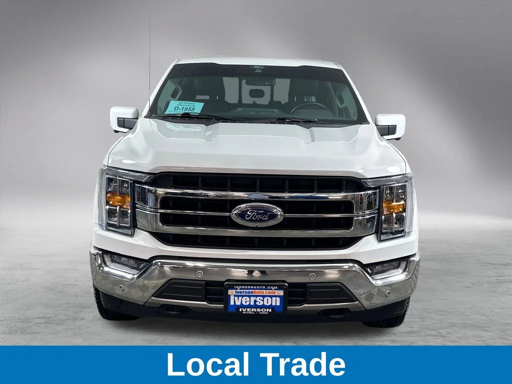 Used 2021 White Ford Lariat image 3