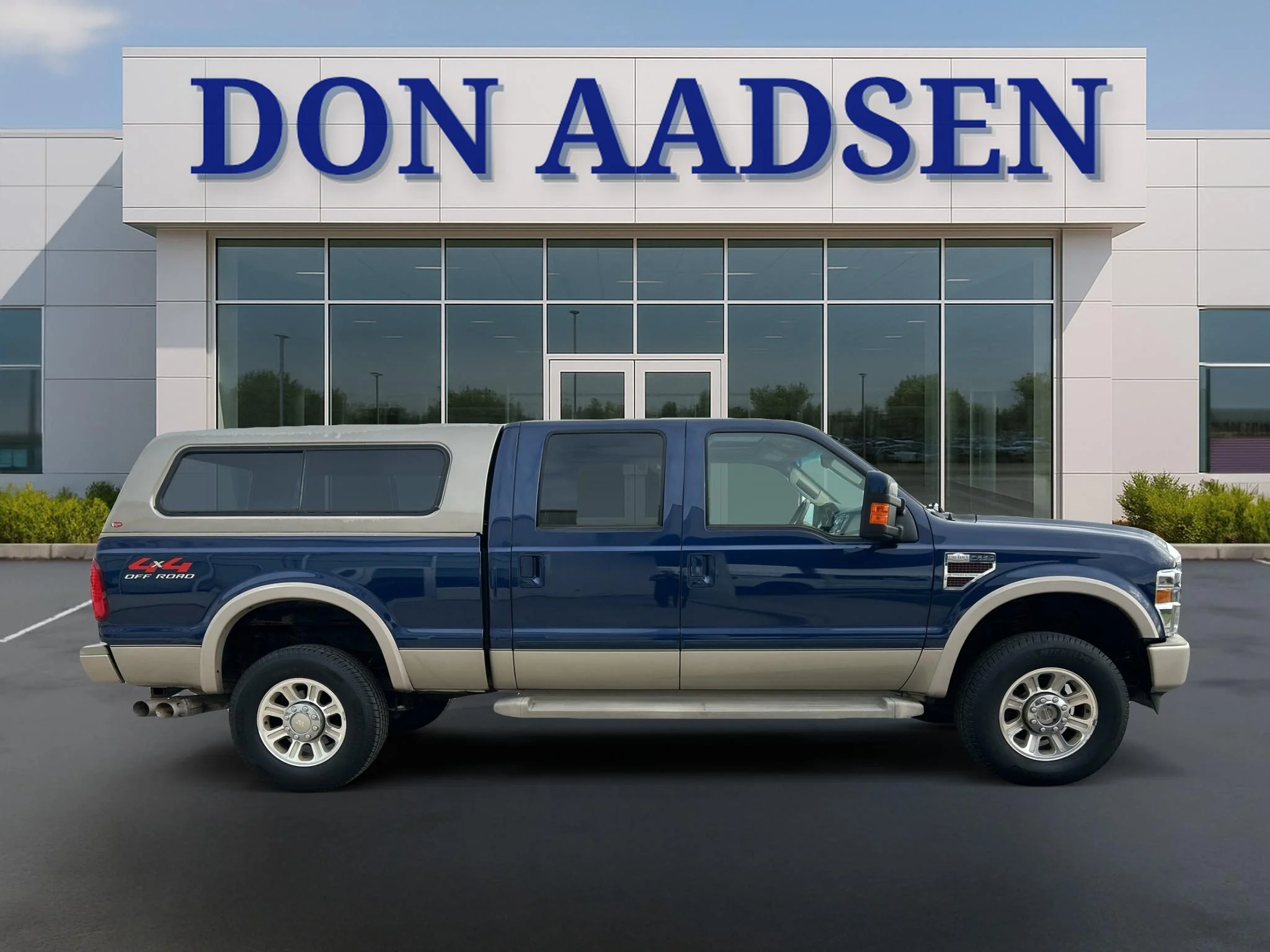 Used 2008 Dark Blue Pearl Clearcoat Metallic Ford King Ranch image 5