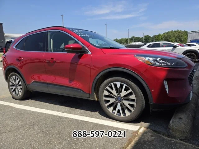 Used 2020 Red Ford Titanium image 12