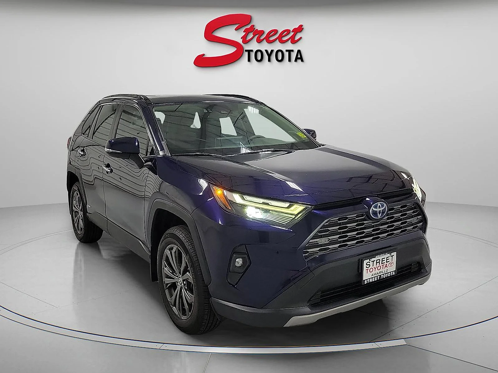 Certified Used 2022 Blue Toyota Hybrid Limited image 5