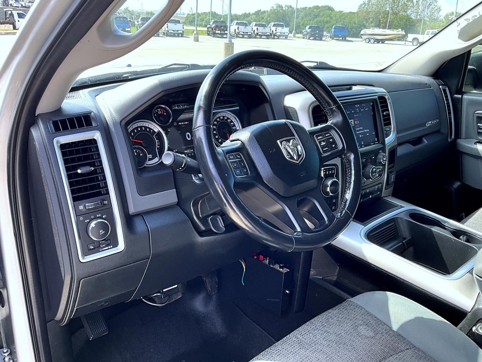 Used 2018 Bright Silver Clearcoat Metallic Ram Big Horn image 11