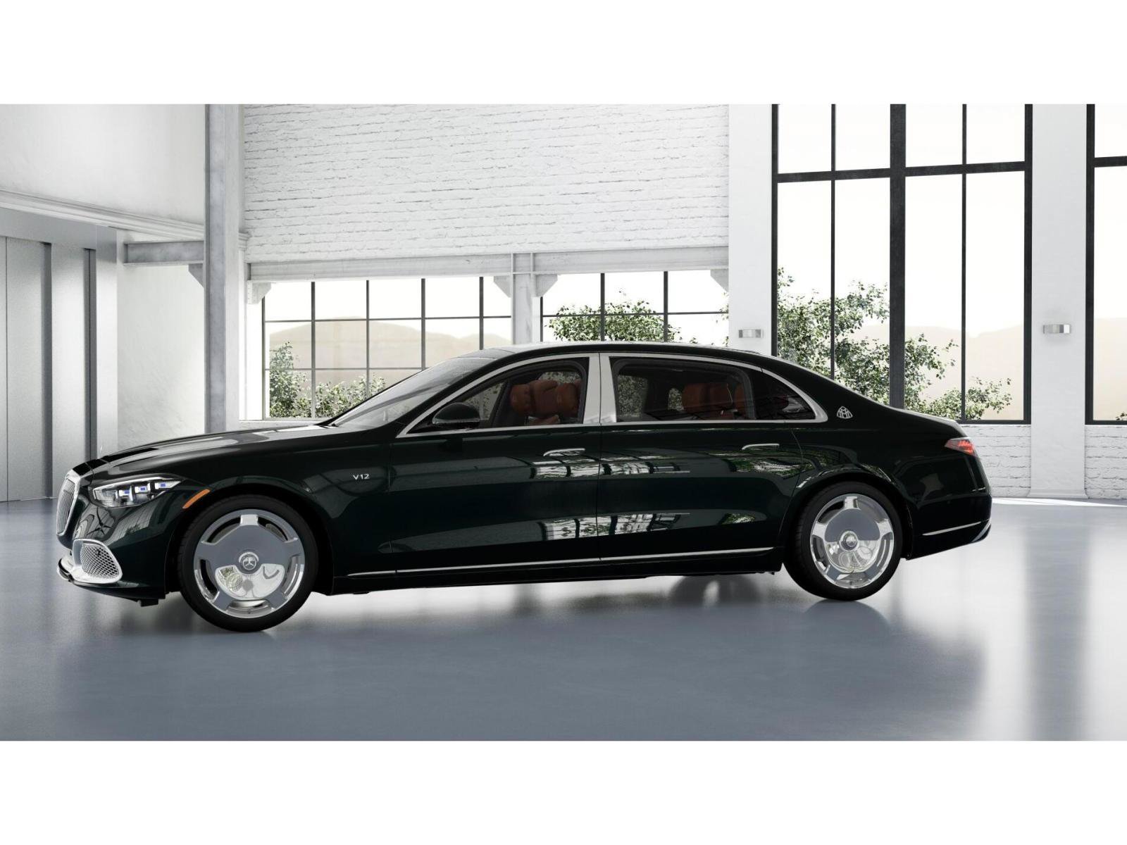 New 2026 Emerald Green Metallic Mercedes-Benz Maybach S 680 image 49