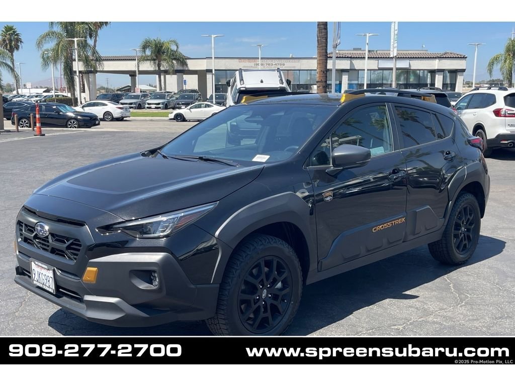 Used 2024 CRYSTAL BLACK SIL Subaru Wilderness image 1
