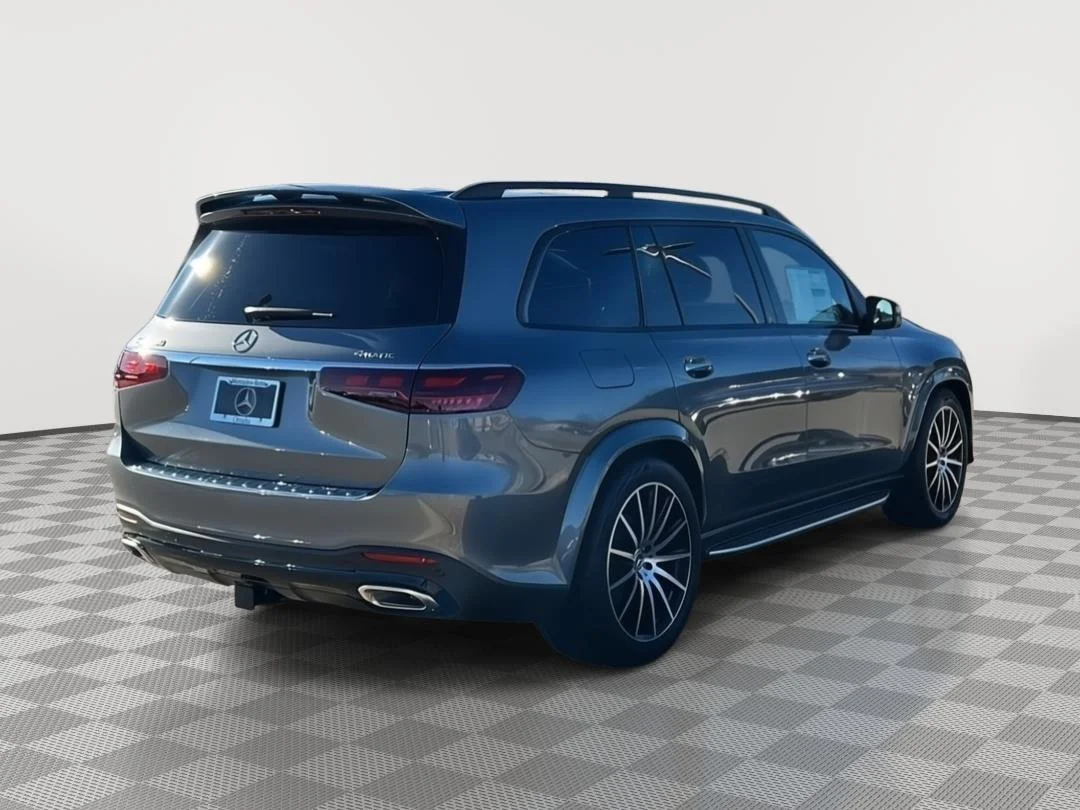 New 2026 Selenite Grey Metallic Mercedes-Benz GLS 580 image 3