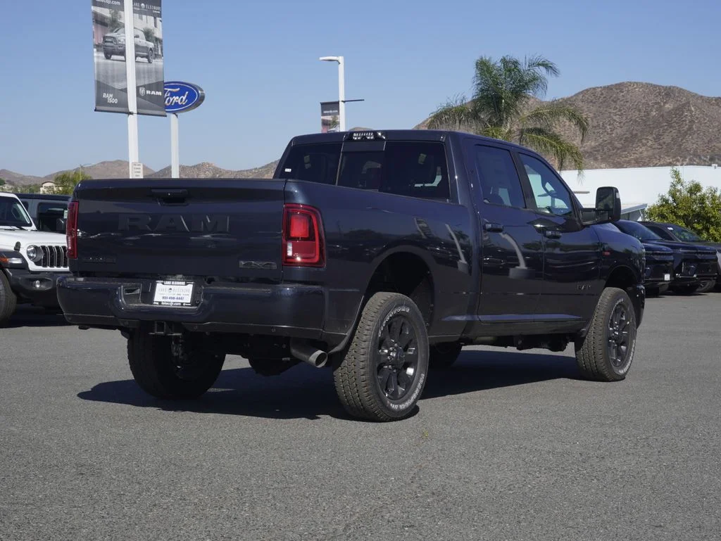 New 2026 Forged Blue Metallic Exterior Paint RAM Laramie image 4