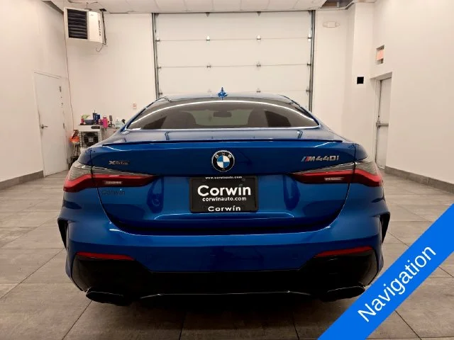 Used 2021 Portimao Blue Metallic BMW M440i xDrive image 4