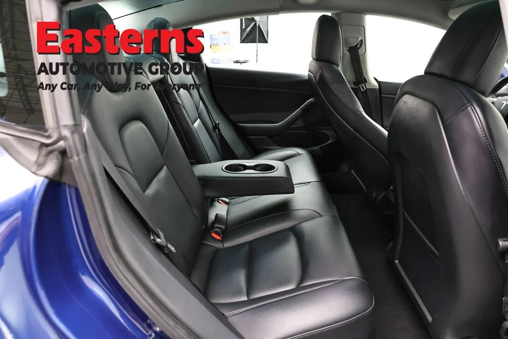 Used 2021 Blue Tesla Standard Range Plus image 17