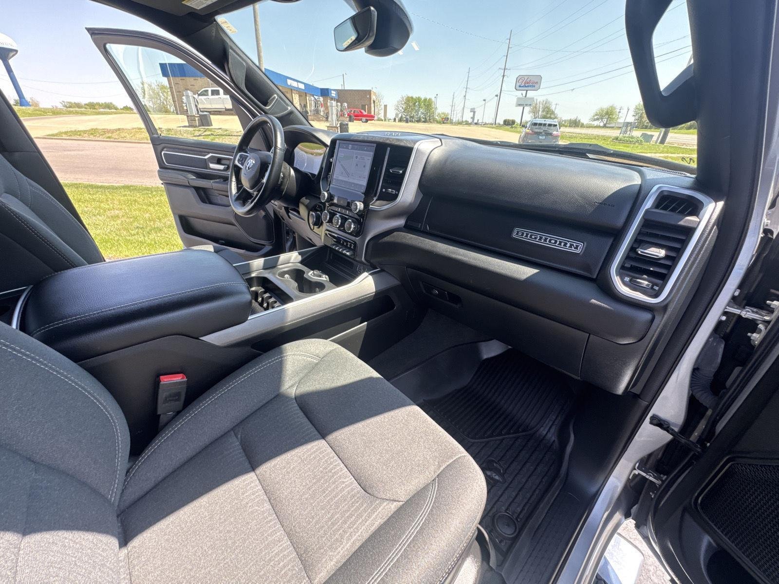 Used 2022 Billet Silver Metallic Clearcoat Ram Big Horn image 14