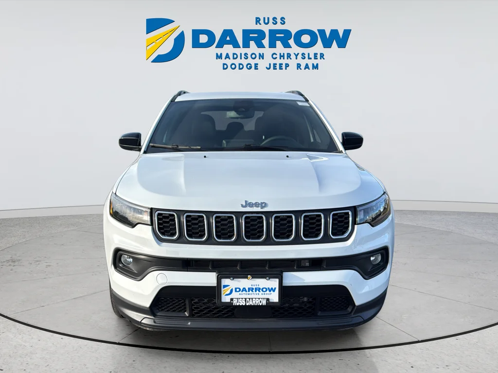 Certified Used 2025 White Jeep Latitude image 8