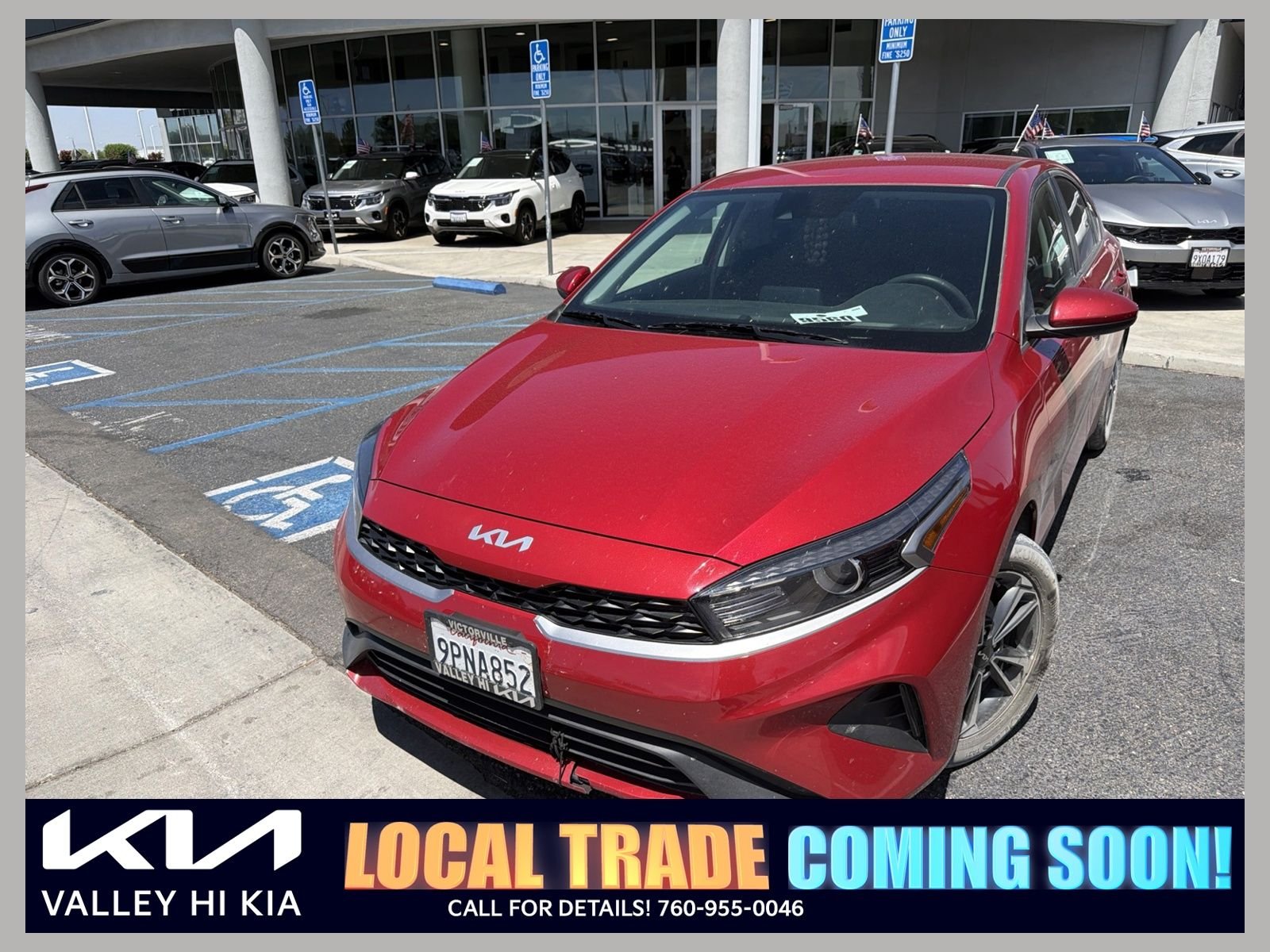 Certified Used 2024 Currant Red Kia LXS image 1