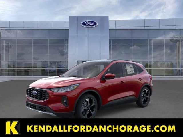 Used 2025 Red Metallic Ford ST-Line Select image 1