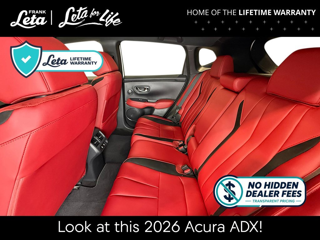 New 2026 Platinum White Pearl Acura w/A-Spec Package image 33