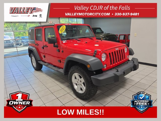 2017 Jeep Wrangler Unlimited Sport