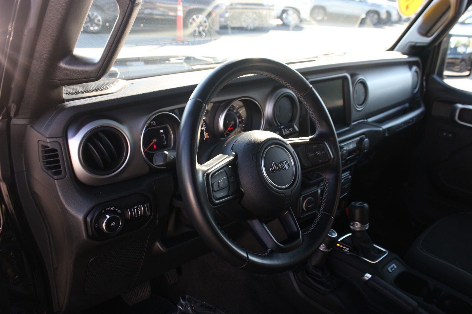 Used 2021 Black Jeep Unlimited 80th Anniversary image 15