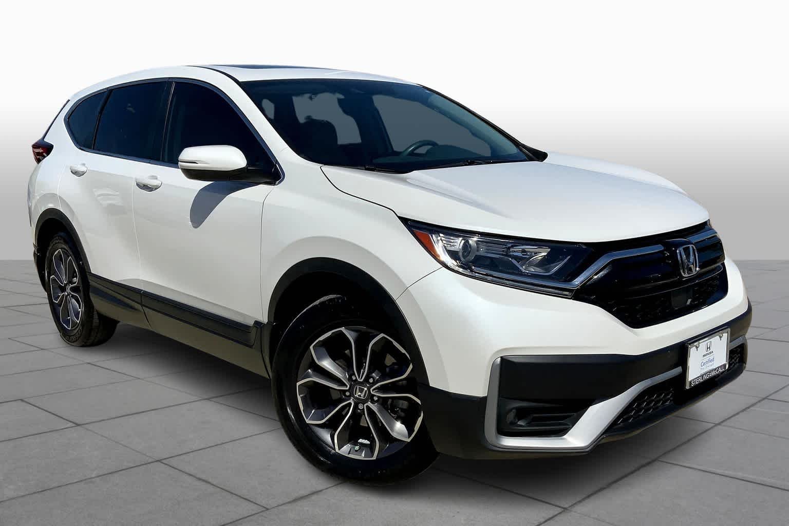 Used 2021 Platinum White Pearl Honda EX-L image 3