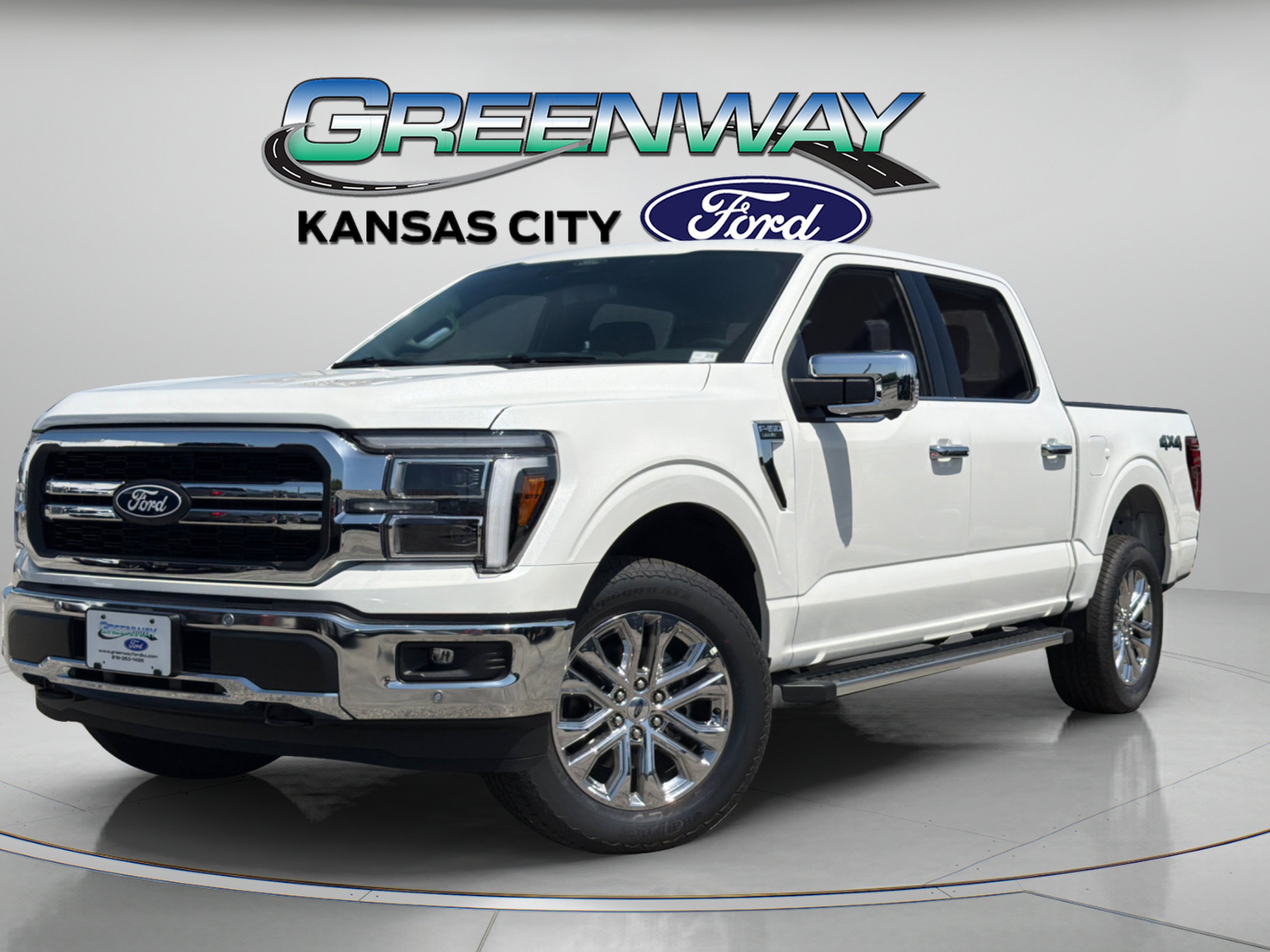 New 2026 Star White Metallic Tri-Coat Ford Lariat® image 4
