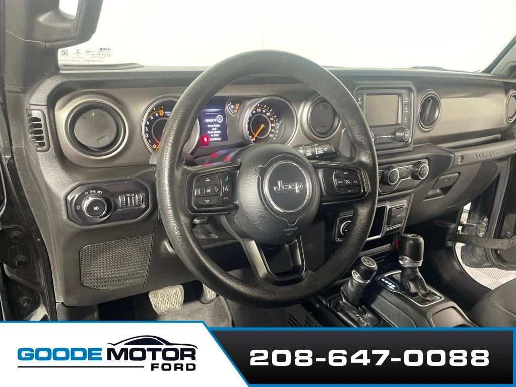 Certified Used 2018 Black Clearcoat Jeep Unlimited Sport image 8