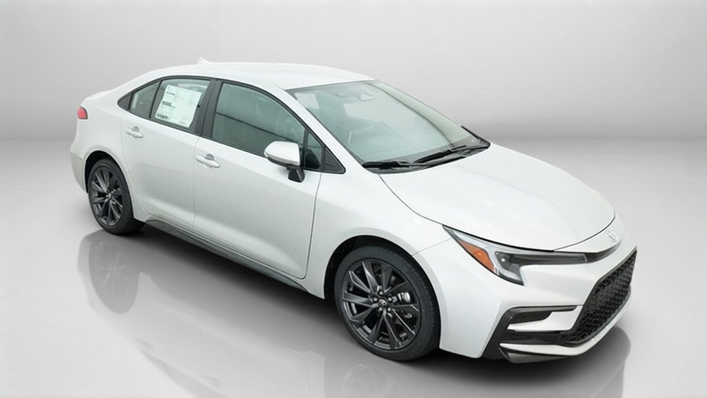 New 2027 Classic Silver Metallic Toyota SE image 35