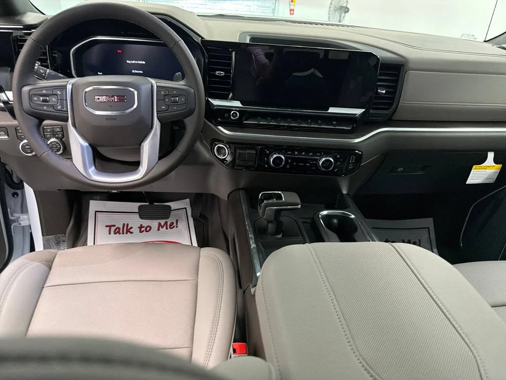 New 2026 Glacier White Tricoat GMC SLT image 14