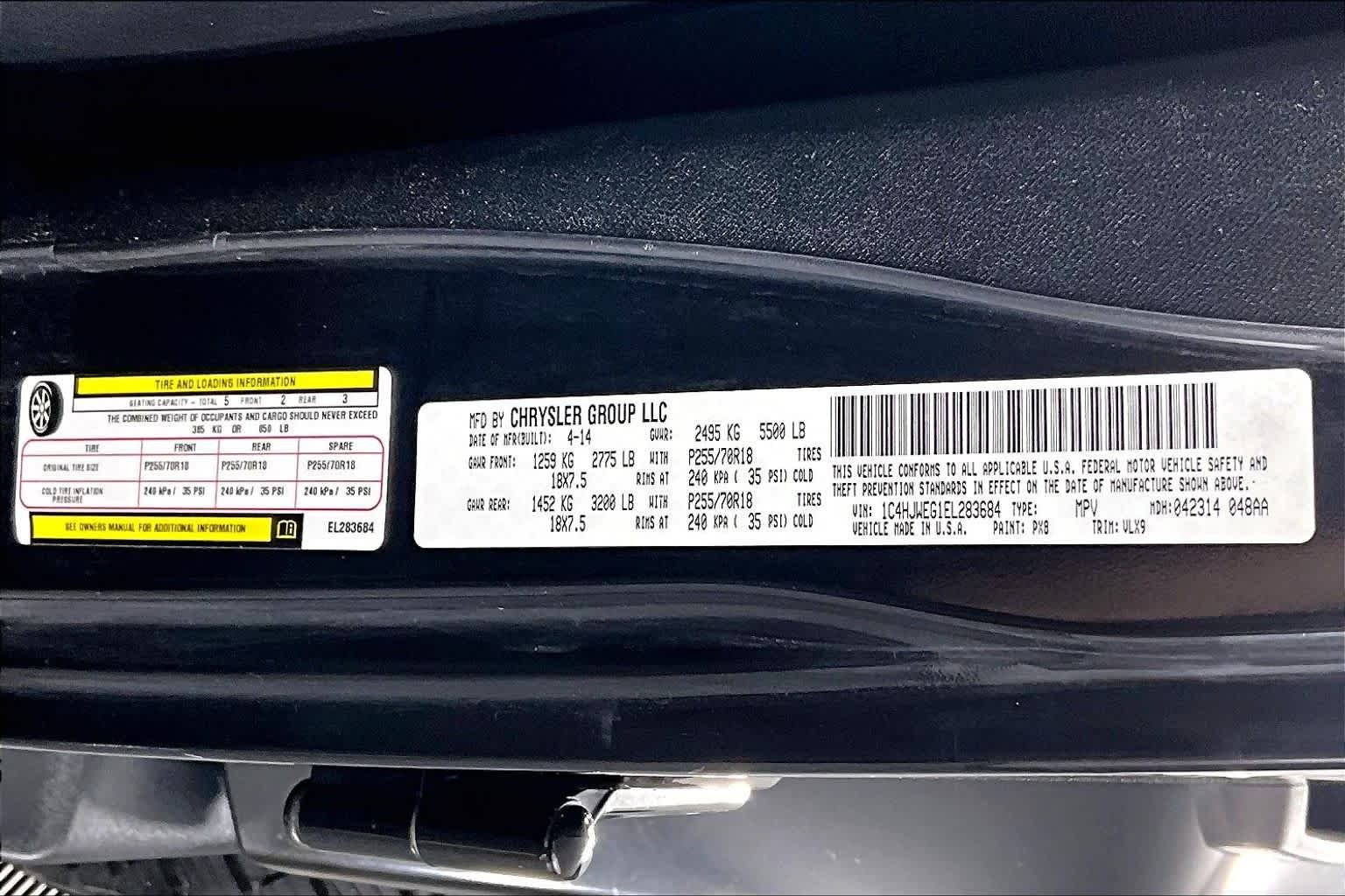 Used 2014 Black Clearcoat Jeep Altitude image 30