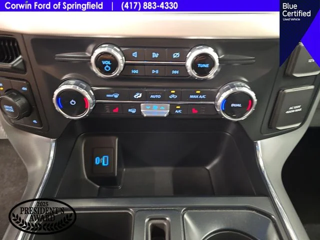 Certified Used 2022 Antimatter Blue Metallic Ford XLT image 25