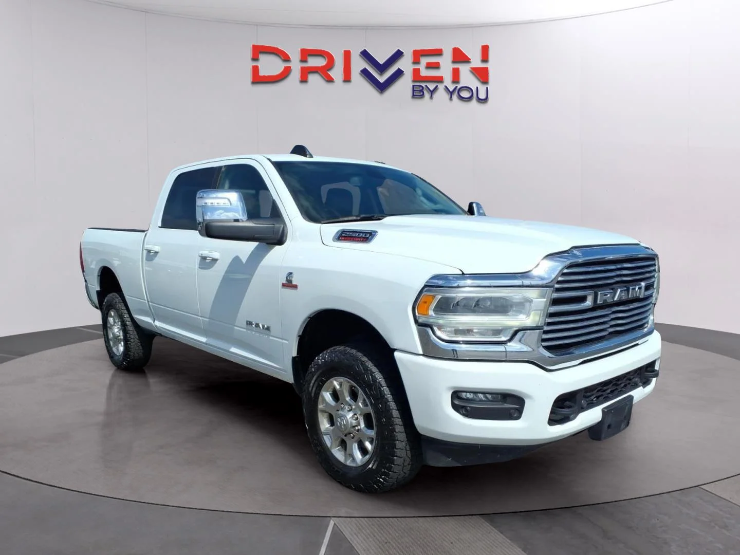 Used 2024 Bright White Clearcoat Ram Laramie image 7