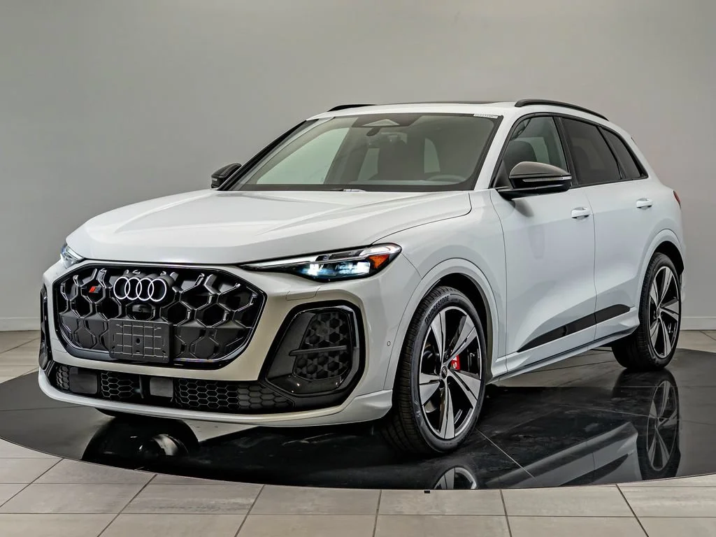 New 2026 Glacier White Metallic Audi Premium Plus image 1