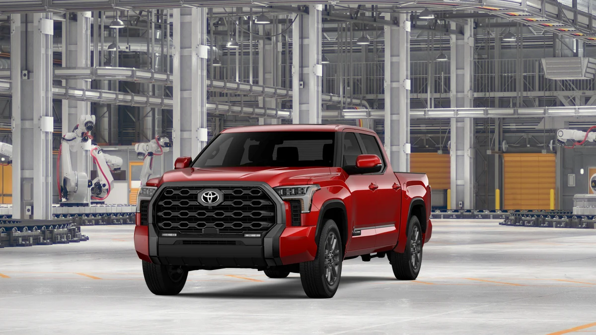 New 2026 Supersonic Red Toyota Platinum image 18